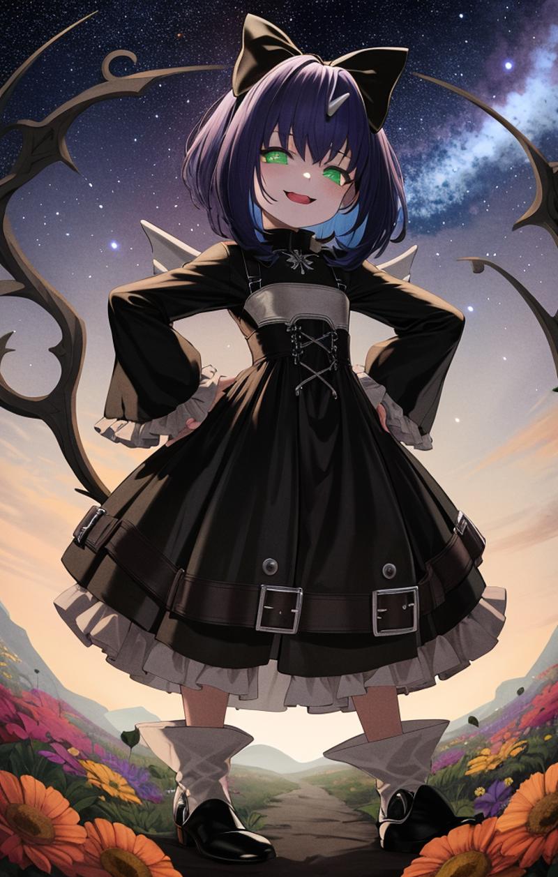 46390-3877819132-highres, detailed, soft lighting, outdoors, magical circles, space, starry sky, (black dress_1.1), (gothic lolita dress_1.1), fr.png